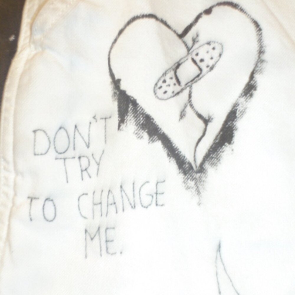 ๐๐ One-of-a-Kind Halloween Custom Jeans โ American Eagle โ Size 0 ๐๐ - Picture 9 of 13
